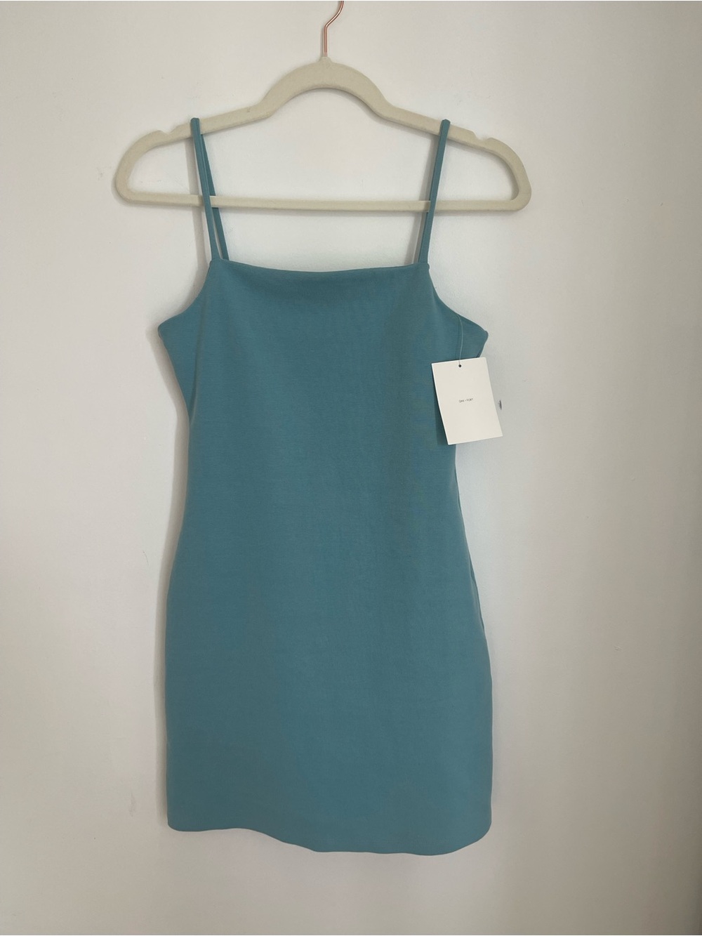 Simple cotton dress with Spaghetti Straps